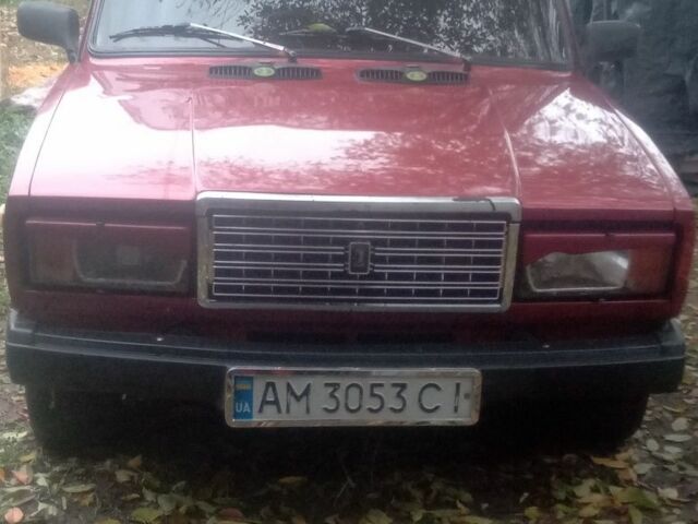 Червоний ВАЗ 2107, об'ємом двигуна 1.5 л та пробігом 1 тис. км за 650 $, фото 10 на Automoto.ua