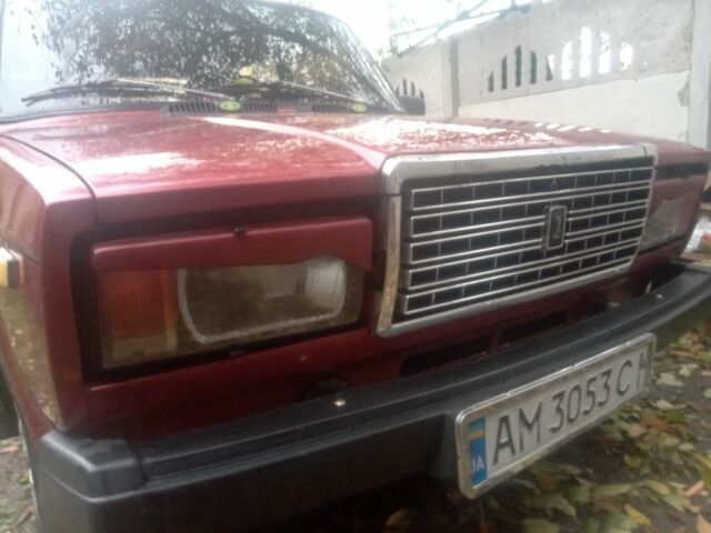 Червоний ВАЗ 2107, об'ємом двигуна 1.5 л та пробігом 1 тис. км за 650 $, фото 2 на Automoto.ua