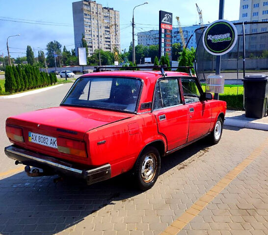 Червоний ВАЗ 2107, об'ємом двигуна 1.5 л та пробігом 70 тис. км за 550 $, фото 2 на Automoto.ua