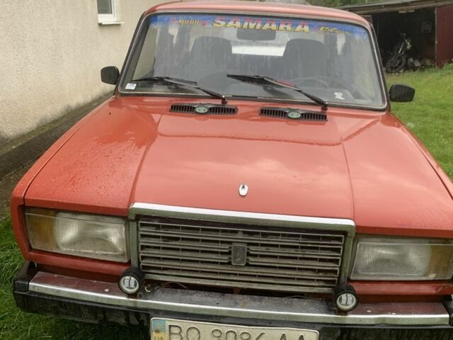 Красный ВАЗ 2107, объемом двигателя 0 л и пробегом 96 тыс. км за 450 $, фото 5 на Automoto.ua