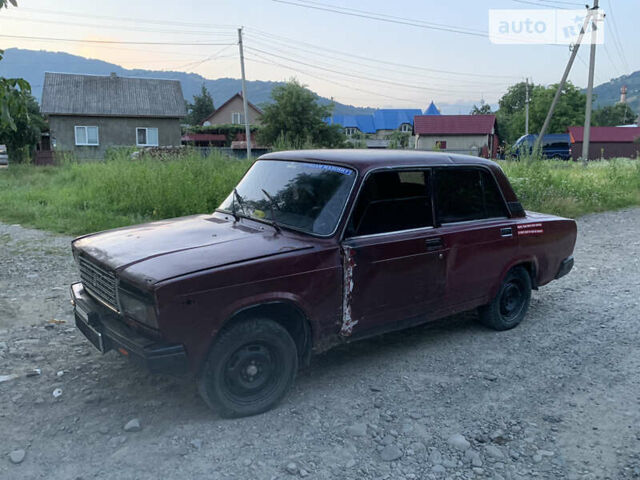 Червоний ВАЗ 2107, об'ємом двигуна 1.3 л та пробігом 200 тис. км за 499 $, фото 6 на Automoto.ua