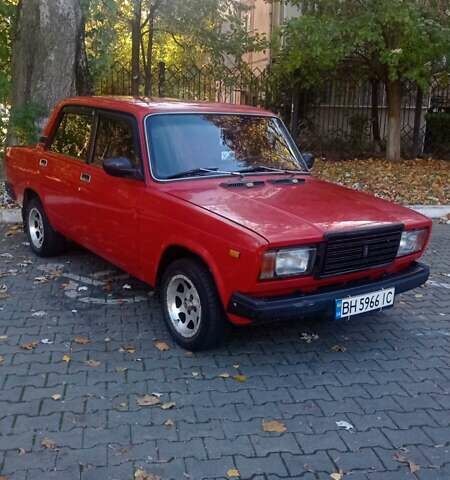 Червоний ВАЗ 2107, об'ємом двигуна 1.5 л та пробігом 185 тис. км за 1400 $, фото 4 на Automoto.ua