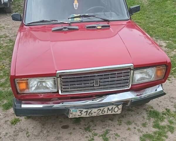 Красный ВАЗ 2107, объемом двигателя 0 л и пробегом 91 тыс. км за 650 $, фото 5 на Automoto.ua