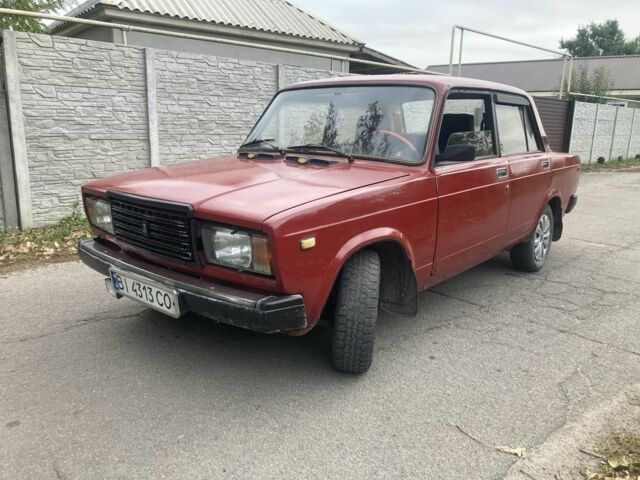 Червоний ВАЗ 2107, об'ємом двигуна 1.5 л та пробігом 111 тис. км за 580 $, фото 1 на Automoto.ua