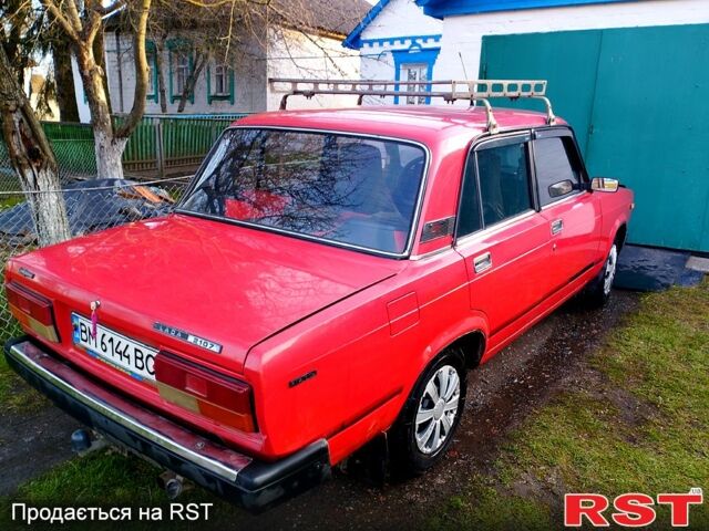 Красный ВАЗ 2107, объемом двигателя 1.6 л и пробегом 0 тыс. км за 1099 $, фото 2 на Automoto.ua