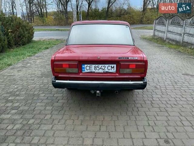 Червоний ВАЗ 2107, об'ємом двигуна 1.45 л та пробігом 300 тис. км за 950 $, фото 5 на Automoto.ua