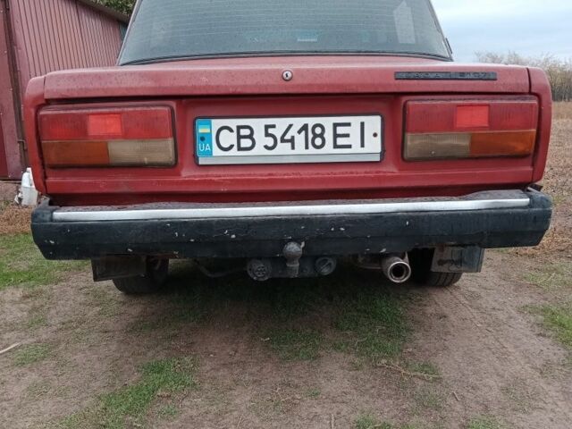 Красный ВАЗ 2107, объемом двигателя 1.5 л и пробегом 31 тыс. км за 336 $, фото 3 на Automoto.ua