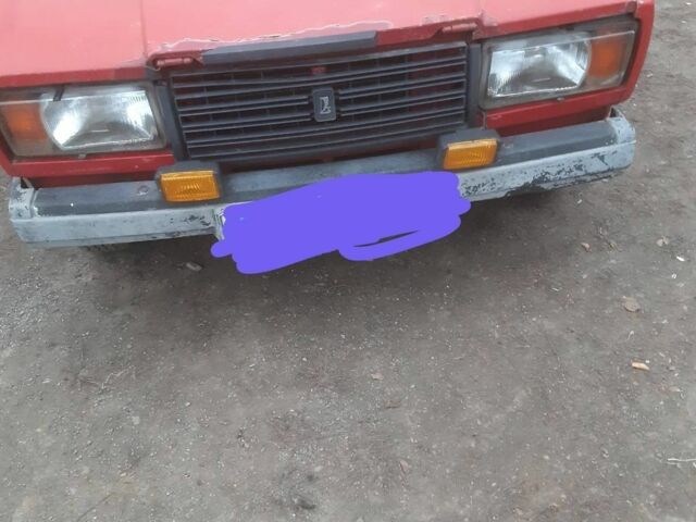 Червоний ВАЗ 2107, об'ємом двигуна 0 л та пробігом 39 тис. км за 691 $, фото 1 на Automoto.ua