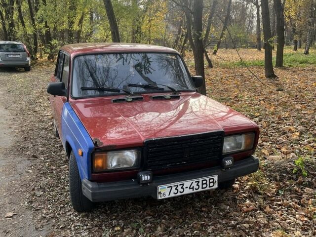 Червоний ВАЗ 2107, об'ємом двигуна 1.5 л та пробігом 100 тис. км за 442 $, фото 1 на Automoto.ua