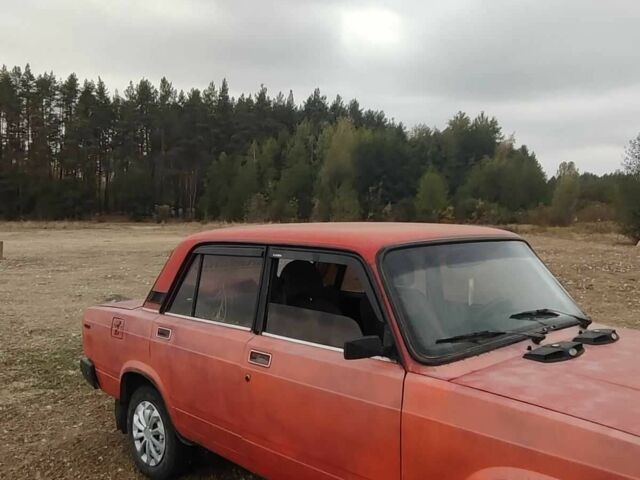 Красный ВАЗ 2107, объемом двигателя 1.5 л и пробегом 158 тыс. км за 615 $, фото 7 на Automoto.ua