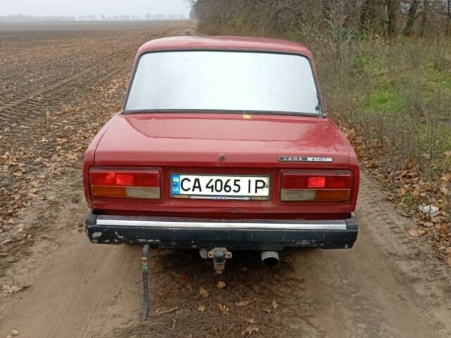 Червоний ВАЗ 2107, об'ємом двигуна 1.5 л та пробігом 333 тис. км за 596 $, фото 1 на Automoto.ua