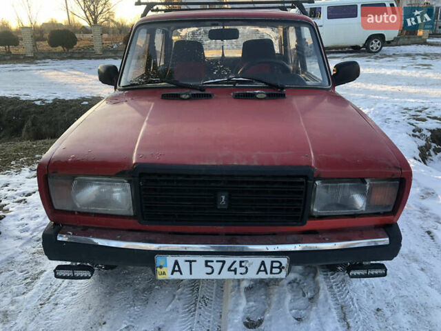 Красный ВАЗ 2107, объемом двигателя 0 л и пробегом 50 тыс. км за 500 $, фото 5 на Automoto.ua