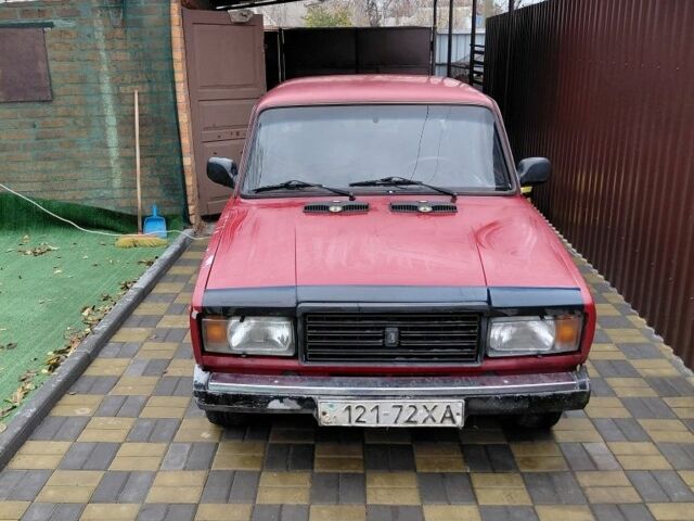 Красный ВАЗ 2107, объемом двигателя 1.7 л и пробегом 1000 тыс. км за 400 $, фото 7 на Automoto.ua