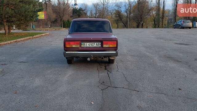 Червоний ВАЗ 2107, об'ємом двигуна 1.6 л та пробігом 95 тис. км за 1500 $, фото 1 на Automoto.ua