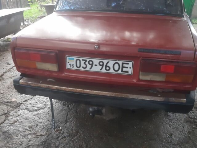 Червоний ВАЗ 2107, об'ємом двигуна 1.5 л та пробігом 187 тис. км за 603 $, фото 4 на Automoto.ua