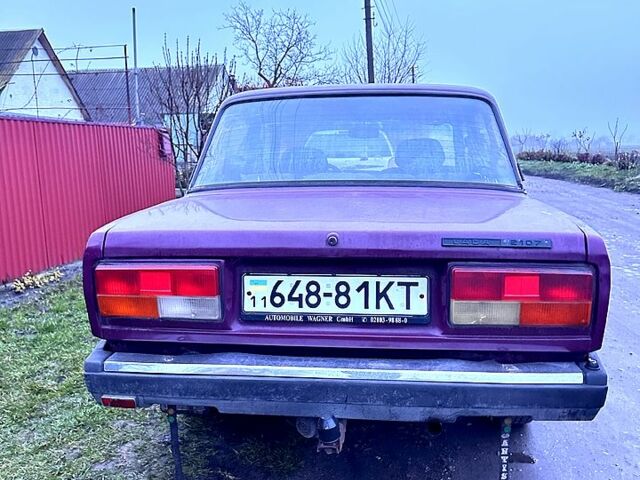 Червоний ВАЗ 2107, об'ємом двигуна 1.5 л та пробігом 0 тис. км за 650 $, фото 7 на Automoto.ua
