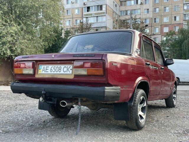 Червоний ВАЗ 2107, об'ємом двигуна 1.6 л та пробігом 93 тис. км за 583 $, фото 3 на Automoto.ua