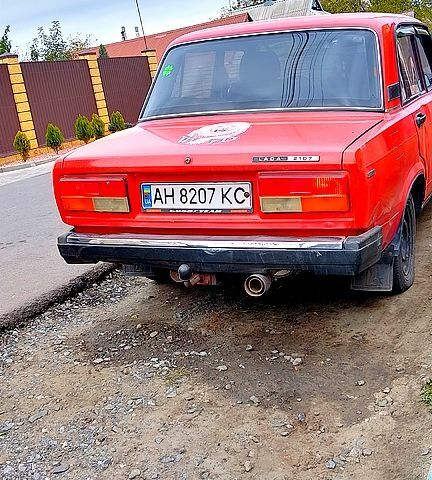 Червоний ВАЗ 2107, об'ємом двигуна 1.5 л та пробігом 135 тис. км за 1100 $, фото 2 на Automoto.ua