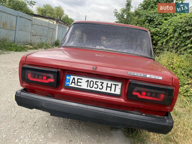 Красный ВАЗ 2107, объемом двигателя 1.45 л и пробегом 180 тыс. км за 1400 $, фото 16 на Automoto.ua