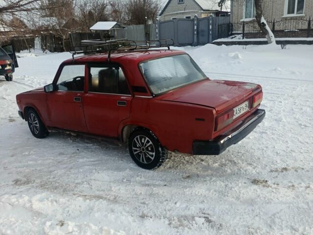 Червоний ВАЗ 2107, об'ємом двигуна 2 л та пробігом 1 тис. км за 390 $, фото 7 на Automoto.ua