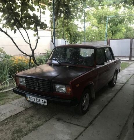 Червоний ВАЗ 2107, об'ємом двигуна 1.3 л та пробігом 300 тис. км за 700 $, фото 2 на Automoto.ua