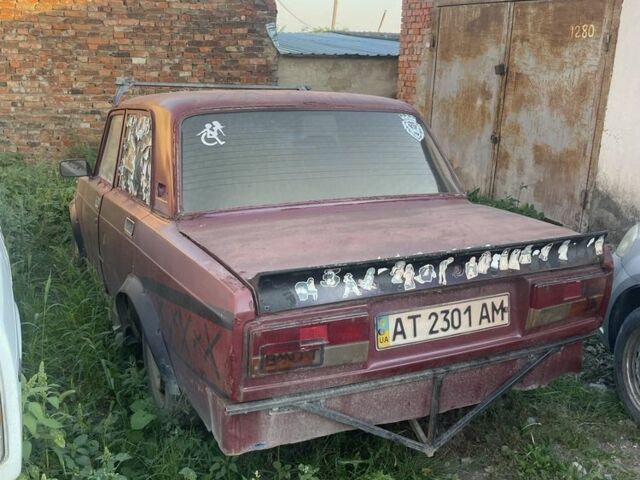 Красный ВАЗ 2107, объемом двигателя 1.3 л и пробегом 100 тыс. км за 300 $, фото 2 на Automoto.ua