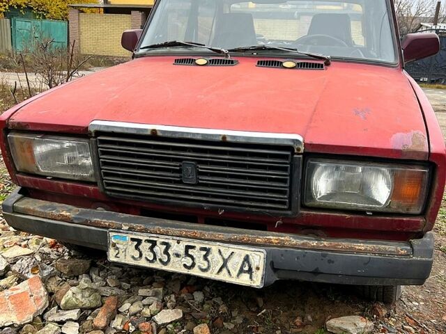 Красный ВАЗ 2107, объемом двигателя 1.5 л и пробегом 0 тыс. км за 500 $, фото 8 на Automoto.ua