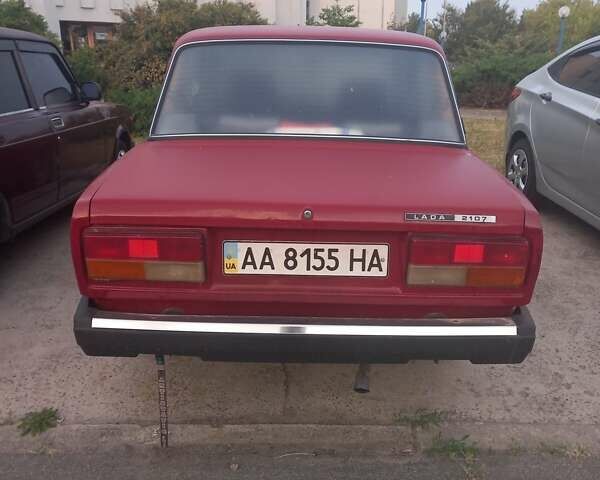 Червоний ВАЗ 2107, об'ємом двигуна 1.6 л та пробігом 27 тис. км за 1000 $, фото 1 на Automoto.ua