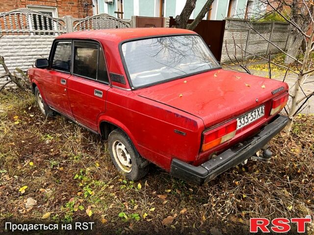 Красный ВАЗ 2107, объемом двигателя 1.5 л и пробегом 0 тыс. км за 500 $, фото 11 на Automoto.ua