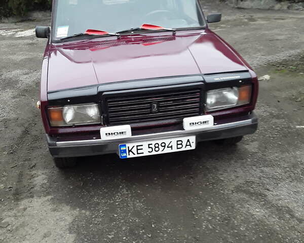 Красный ВАЗ 2107, объемом двигателя 1.6 л и пробегом 150 тыс. км за 1450 $, фото 5 на Automoto.ua