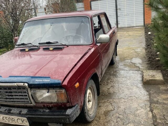 Червоний ВАЗ 2107, об'ємом двигуна 0 л та пробігом 76 тис. км за 580 $, фото 4 на Automoto.ua