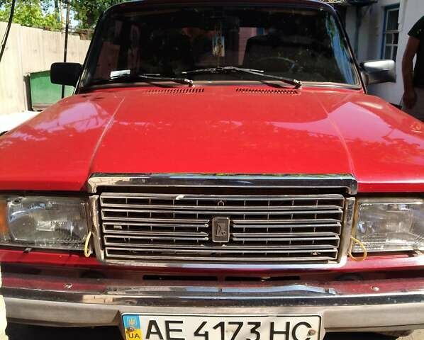 Красный ВАЗ 2107, объемом двигателя 1.6 л и пробегом 87 тыс. км за 1600 $, фото 7 на Automoto.ua