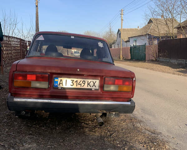 Червоний ВАЗ 2107, об'ємом двигуна 1.6 л та пробігом 280 тис. км за 600 $, фото 6 на Automoto.ua