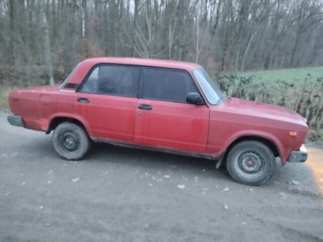 Червоний ВАЗ 2107, об'ємом двигуна 1.6 л та пробігом 110 тис. км за 355 $, фото 2 на Automoto.ua