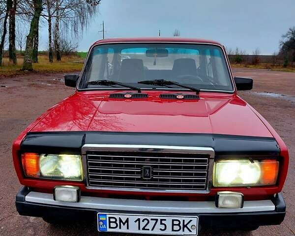 Красный ВАЗ 2107, объемом двигателя 1.5 л и пробегом 97 тыс. км за 1300 $, фото 18 на Automoto.ua