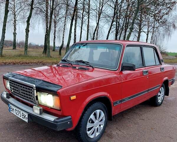 Красный ВАЗ 2107, объемом двигателя 1.5 л и пробегом 97 тыс. км за 1300 $, фото 24 на Automoto.ua