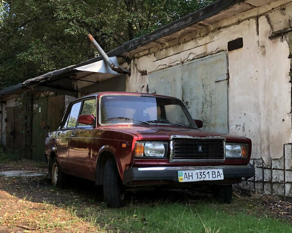 Червоний ВАЗ 2107, об'ємом двигуна 1.3 л та пробігом 45 тис. км за 848 $, фото 1 на Automoto.ua