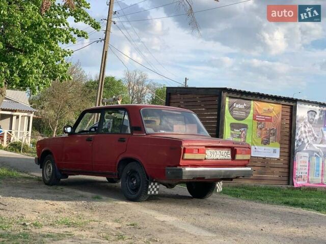 Красный ВАЗ 2107, объемом двигателя 1.6 л и пробегом 10 тыс. км за 480 $, фото 6 на Automoto.ua