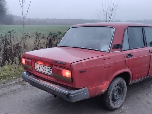 Червоний ВАЗ 2107, об'ємом двигуна 1.6 л та пробігом 110 тис. км за 355 $, фото 3 на Automoto.ua
