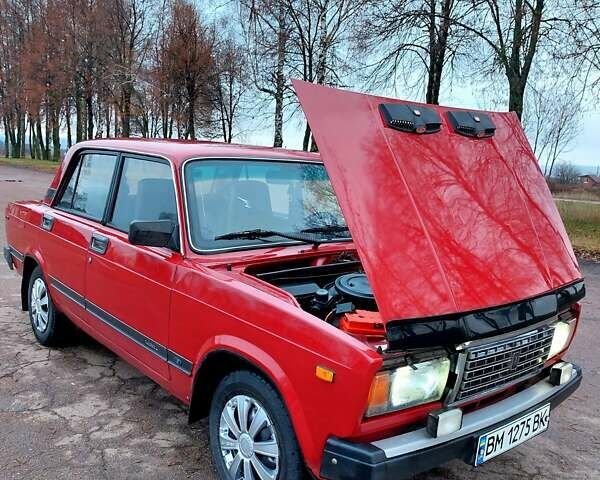 Красный ВАЗ 2107, объемом двигателя 1.5 л и пробегом 97 тыс. км за 1300 $, фото 54 на Automoto.ua