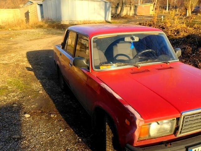 Червоний ВАЗ 2107, об'ємом двигуна 1.5 л та пробігом 364 тис. км за 1150 $, фото 2 на Automoto.ua
