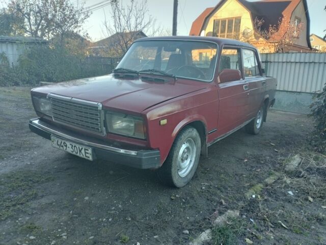 ВАЗ 2107 1997 в Тульчине на Automoto.ua Красный ВАЗ 2107, объемом двигателя 1.5 л и пробегом 250 тыс. км за 500 $, фото 2 на Automoto.ua