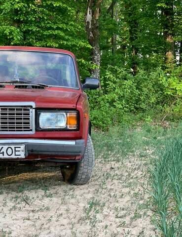 Красный ВАЗ 2107, объемом двигателя 1.6 л и пробегом 10 тыс. км за 480 $, фото 5 на Automoto.ua