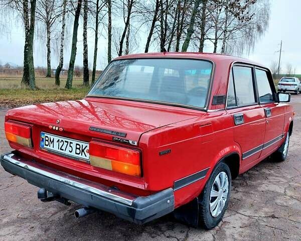 Красный ВАЗ 2107, объемом двигателя 1.5 л и пробегом 97 тыс. км за 1300 $, фото 10 на Automoto.ua