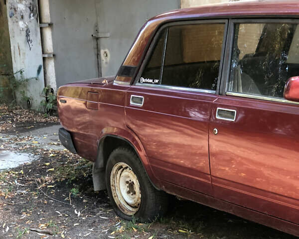 Червоний ВАЗ 2107, об'ємом двигуна 1.3 л та пробігом 45 тис. км за 848 $, фото 4 на Automoto.ua