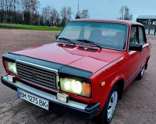 Красный ВАЗ 2107, объемом двигателя 1.5 л и пробегом 97 тыс. км за 1300 $, фото 12 на Automoto.ua