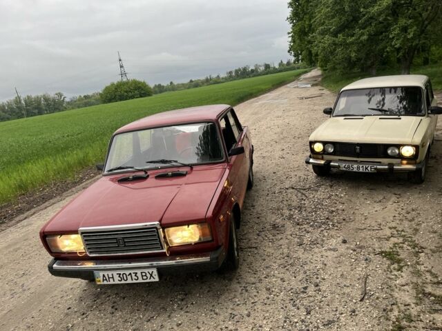 Красный ВАЗ 2107, объемом двигателя 1.5 л и пробегом 48 тыс. км за 1250 $, фото 6 на Automoto.ua