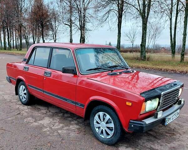 Красный ВАЗ 2107, объемом двигателя 1.5 л и пробегом 97 тыс. км за 1300 $, фото 11 на Automoto.ua