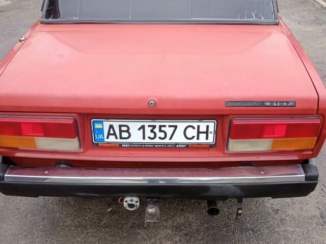 Красный ВАЗ 2107, объемом двигателя 0 л и пробегом 200 тыс. км за 1186 $, фото 2 на Automoto.ua