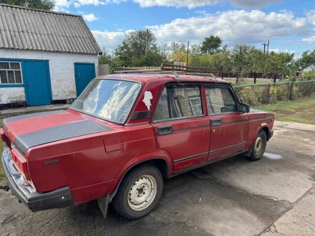 Красный ВАЗ 2107, объемом двигателя 0 л и пробегом 100 тыс. км за 500 $, фото 8 на Automoto.ua